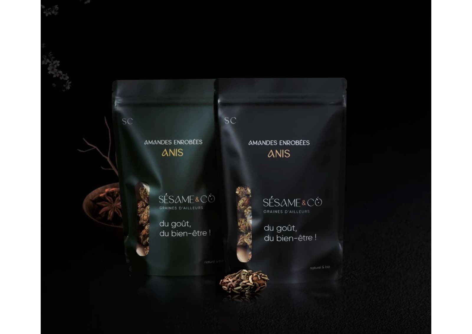 Amandes enrobées Anis