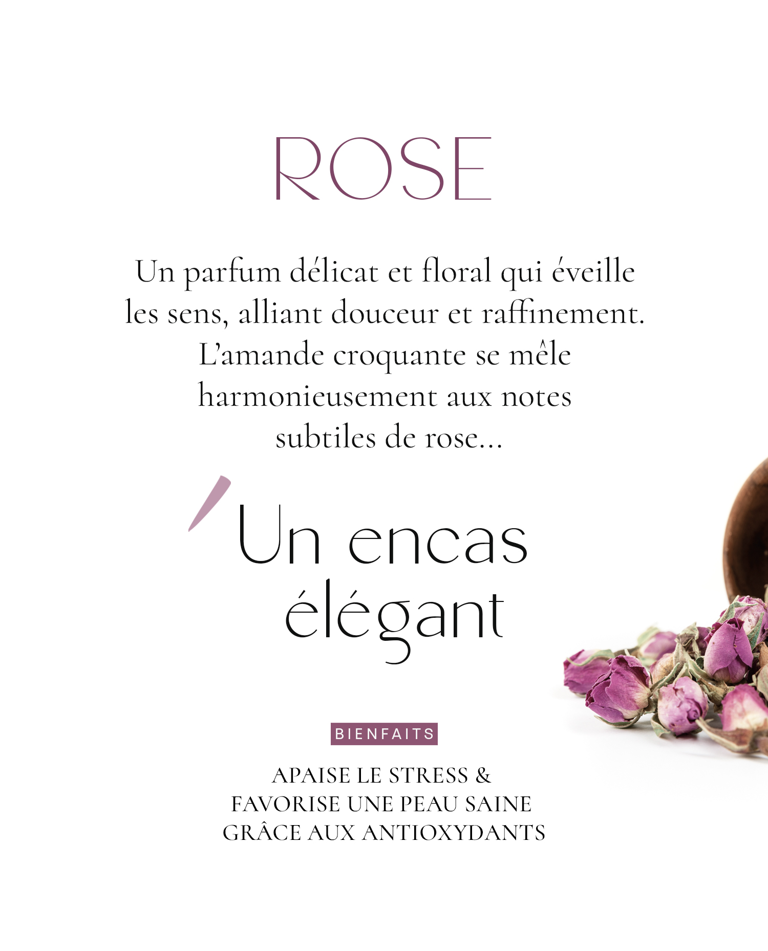Amandes Rose - detail